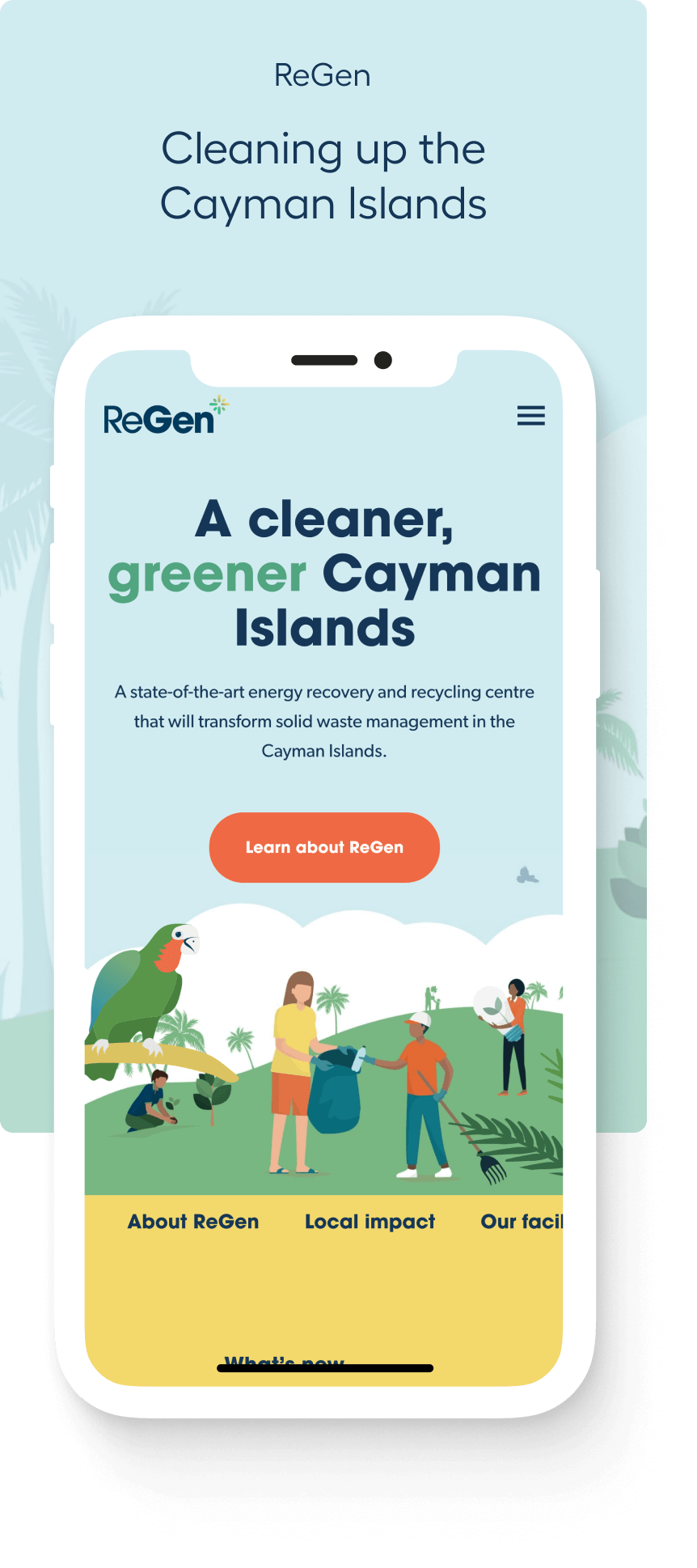 Regen - Cleaning up the Cayman Islands