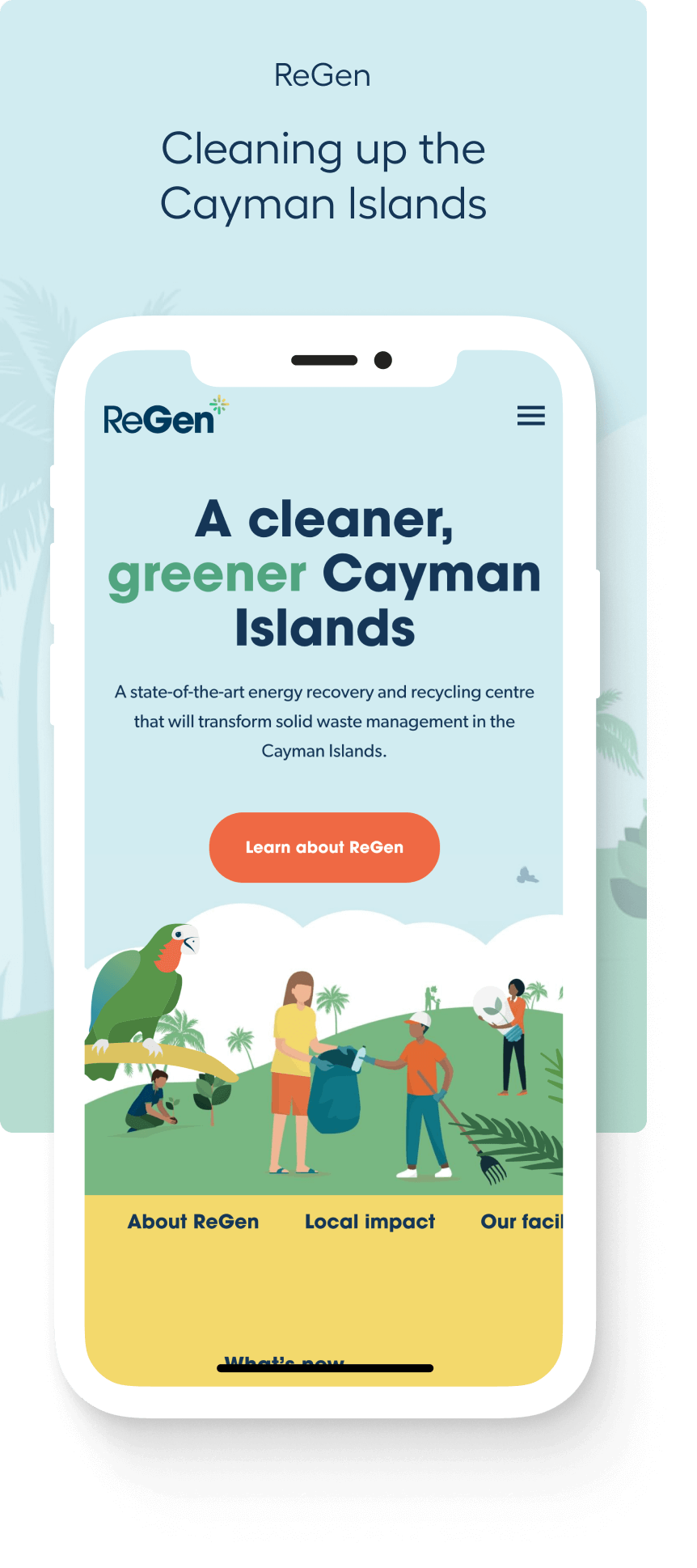 Regen - Cleaning up the Cayman Islands